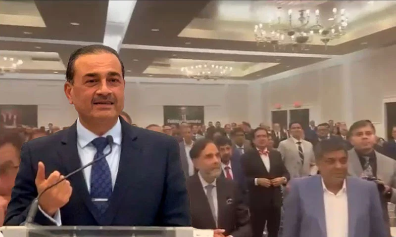 امریکا میں آرمی چیف کا والہانہ استقبال، اوورسیز پاکستانیوں کی خدمات کو سراہا گیا