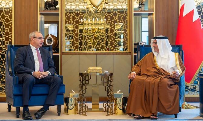 شیخ سلمان بن حمدالخلیفہ کاعالمی برادری سےفلسطینی عوام کےحقوق کےتحفظ کی اپیل