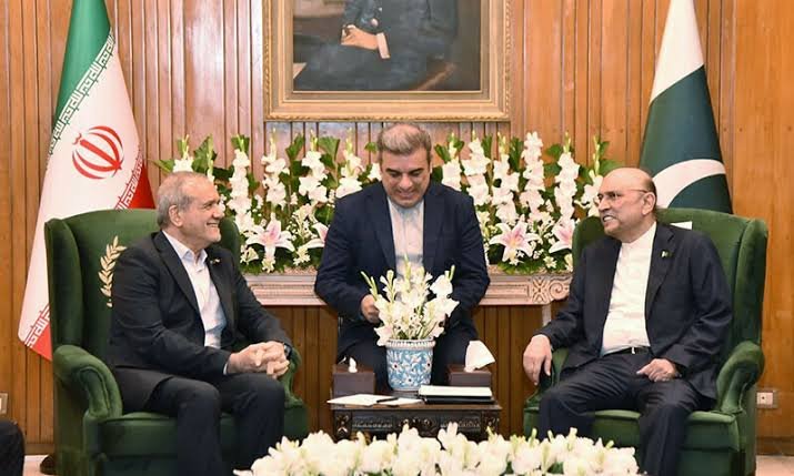 صدر زرداری کا ایران سے دیرینہ برادرانہ تعلقات مزید مستحکم کرنے کا عزم