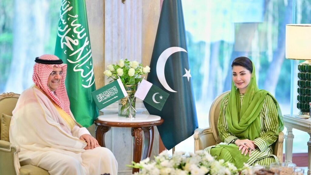 پنجاب میں سعودی سرمایہ کاری کانیادورمریم نواز نےلاہورکوخطے کامعاشی حب قرار دیدیا
