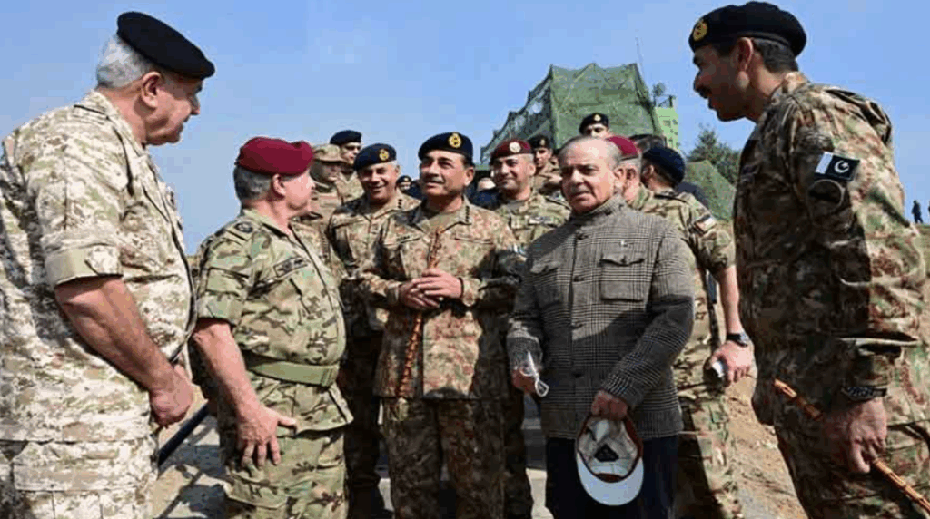 شاہ عبداللہ دوم کا گلوبل انڈسٹریل اینڈڈیفنس سلوشنز اورٹلہ فیل رینجز کا دورہ